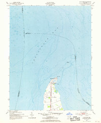 Love Point 1953 topographic map thumbnail