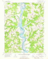 Lower Marlboro 1953 topographic map thumbnail