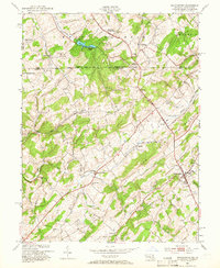 Manchester 1953 topographic map thumbnail