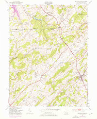 Manchester 1953 topographic map thumbnail