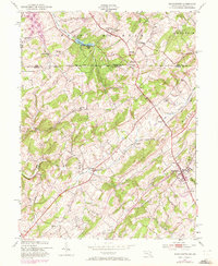 Manchester 1953 topographic map thumbnail