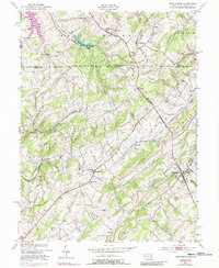 Manchester 1953 topographic map thumbnail