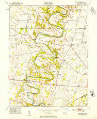 Mason-Dixon 1953 topographic map thumbnail