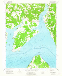 Mathias Point 1954 topographic map thumbnail