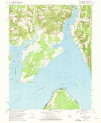 Mathias Point 1968 topographic map thumbnail