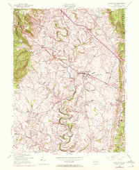 Middletown 1953 topographic map thumbnail
