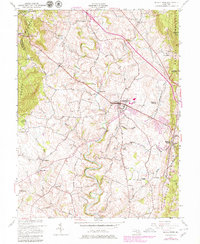 Middletown 1953 topographic map thumbnail