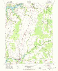 Millington 1953 topographic map thumbnail