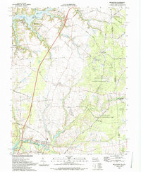 Millington 1993 topographic map thumbnail