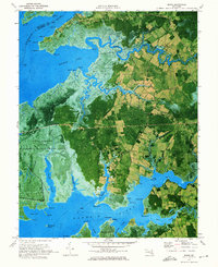 Monie 1972 topographic map thumbnail