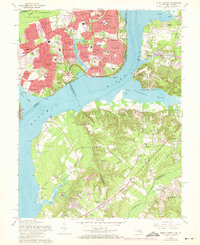 Mount Vernon 1966 topographic map thumbnail