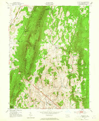Myersville 1953 topographic map thumbnail