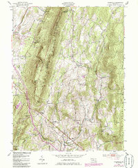 Myersville 1953 topographic map thumbnail