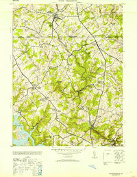 New Freedom 1953 topographic map thumbnail