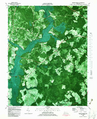 Ninepin Branch 1982 topographic map thumbnail