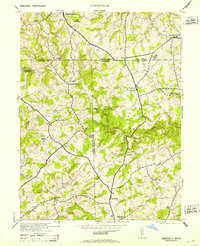 Norrisville 1953 topographic map thumbnail