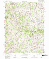 Norrisville 1957 topographic map thumbnail