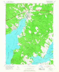 North East 1953 topographic map thumbnail