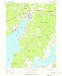 North East 1953 topographic map thumbnail