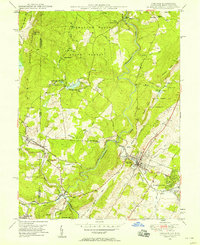 Oakland 1948 topographic map thumbnail