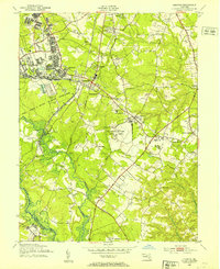 Odenton 1949 topographic map thumbnail