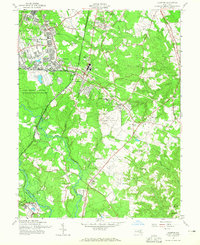Odenton 1957 topographic map thumbnail