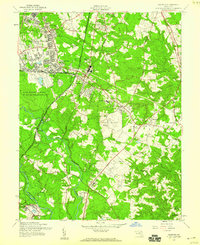 Odenton 1957 topographic map thumbnail