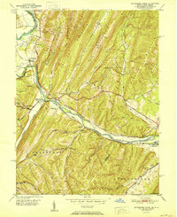 Patterson Creek topographic map thumbnail