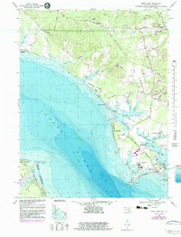 Piney Point 1968 topographic map thumbnail