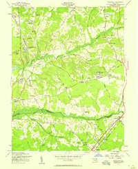Piscataway 1957 topographic map thumbnail