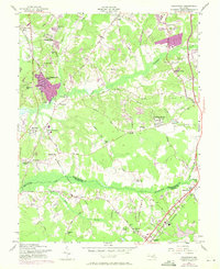 Piscataway 1957 topographic map thumbnail