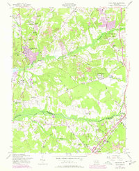 Piscataway 1957 topographic map thumbnail