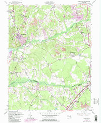 Piscataway 1957 topographic map thumbnail