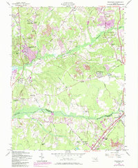 Piscataway 1957 topographic map thumbnail