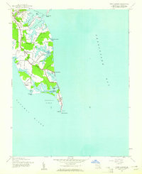 Point Lookout 1942 topographic map thumbnail