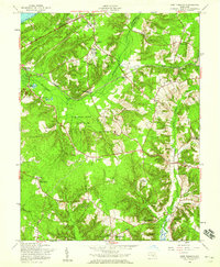Port Tobacco 1956 topographic map thumbnail