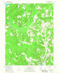 Port Tobacco 1966 topographic map thumbnail