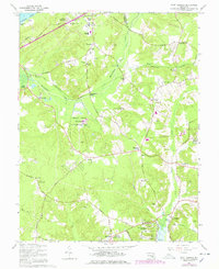 Port Tobacco 1966 topographic map thumbnail