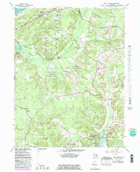 Port Tobacco 1966 topographic map thumbnail