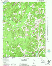 Port Tobacco 1966 topographic map thumbnail