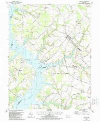 Preston 1988 topographic map thumbnail