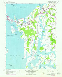 Queenstown 1942 topographic map thumbnail