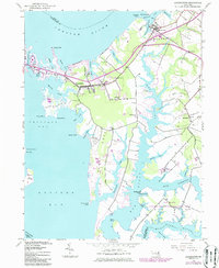 Queenstown 1942 topographic map thumbnail