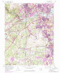 Relay 1957 topographic map thumbnail