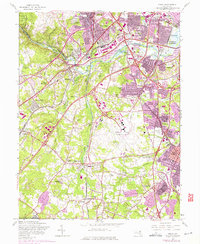 Relay 1957 topographic map thumbnail