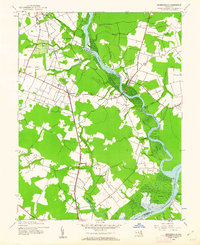 Rhodesdale 1944 topographic map thumbnail