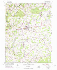 Rising Sun 1953 topographic map thumbnail