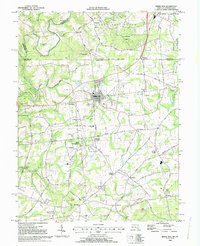 Rising Sun 1992 topographic map thumbnail