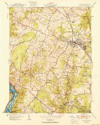 Rockville 1951 topographic map thumbnail