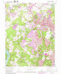 Rockville 1965 topographic map thumbnail